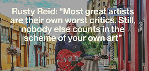 Rusty Reid singer-songwriter